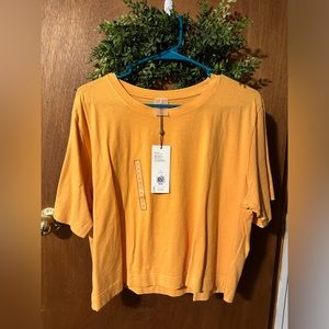 NWT Calia Yellow T-Shirt, L